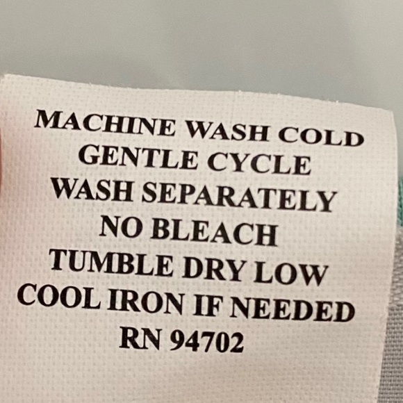 Hot Cotton Woman Mint Green Striped 3/4 Sleeve Tee Shirt Plus Size 2X - Picture 5 of 16